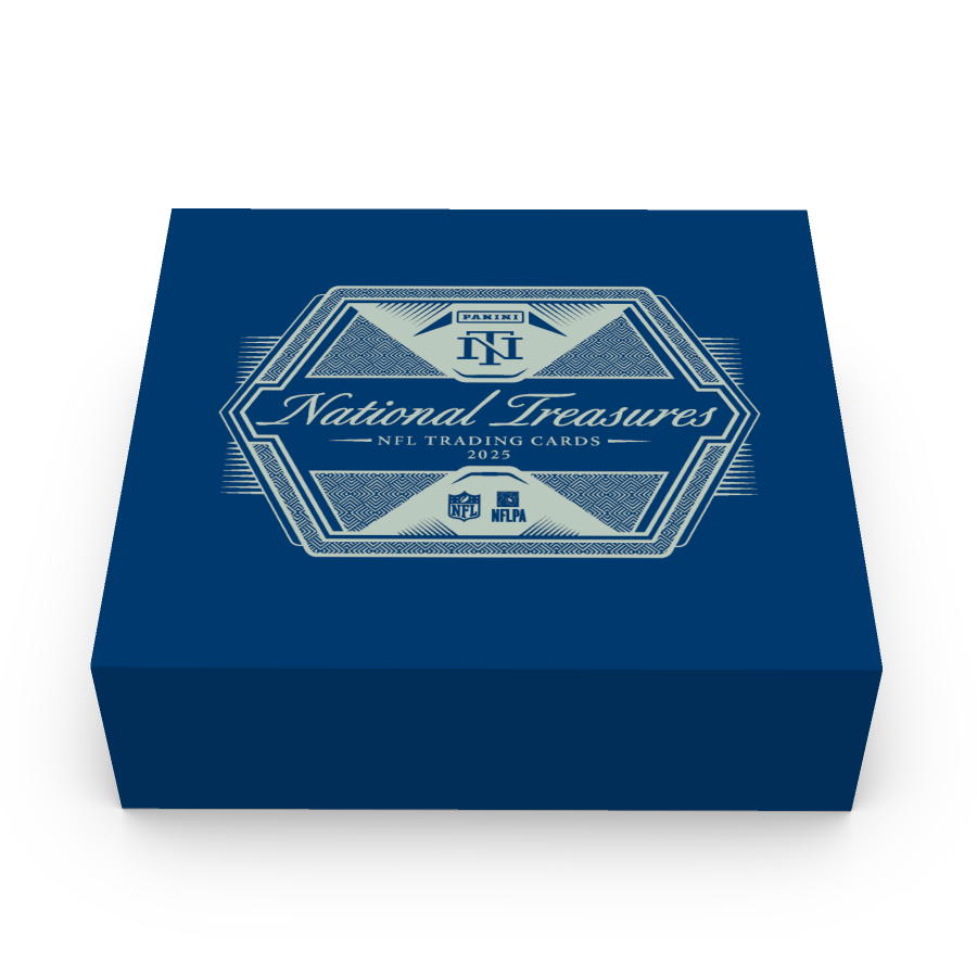 2025 PANINI NATIONAL TREASURES FOOTBALL - SEALED - 4 BOX HOBBY CASE -