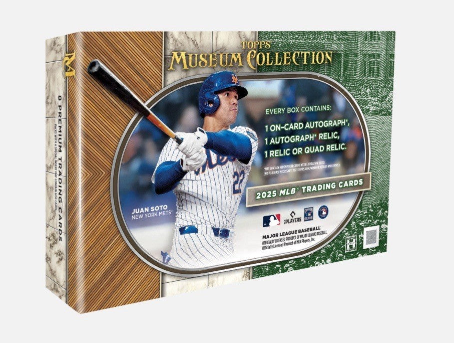 2025 TOPPS MUSEUM BASEBALL - FACTORY SEALED - 8 BOX HOBBY CASE -